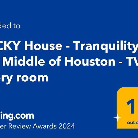 Lucky House - Tranquility In The Middle Of Houston - Tv In Every Room - 300 M2 外观 照片